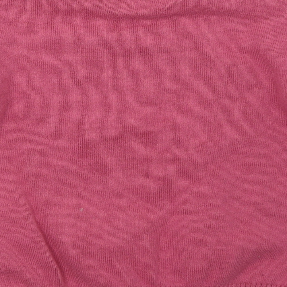 F&F Girls Pink   Pullover Jumper Size 6-7 Years