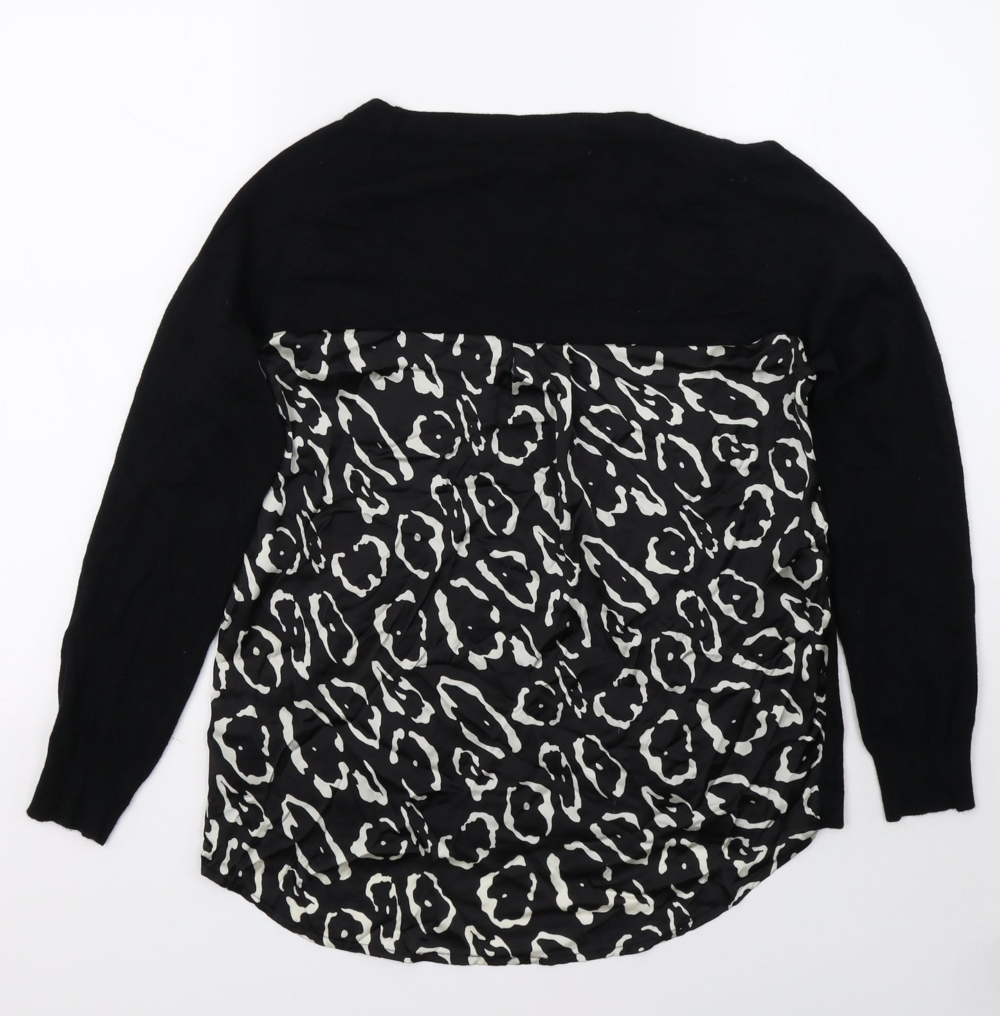 Debenhams Womens Black   Pullover Jumper Size 12