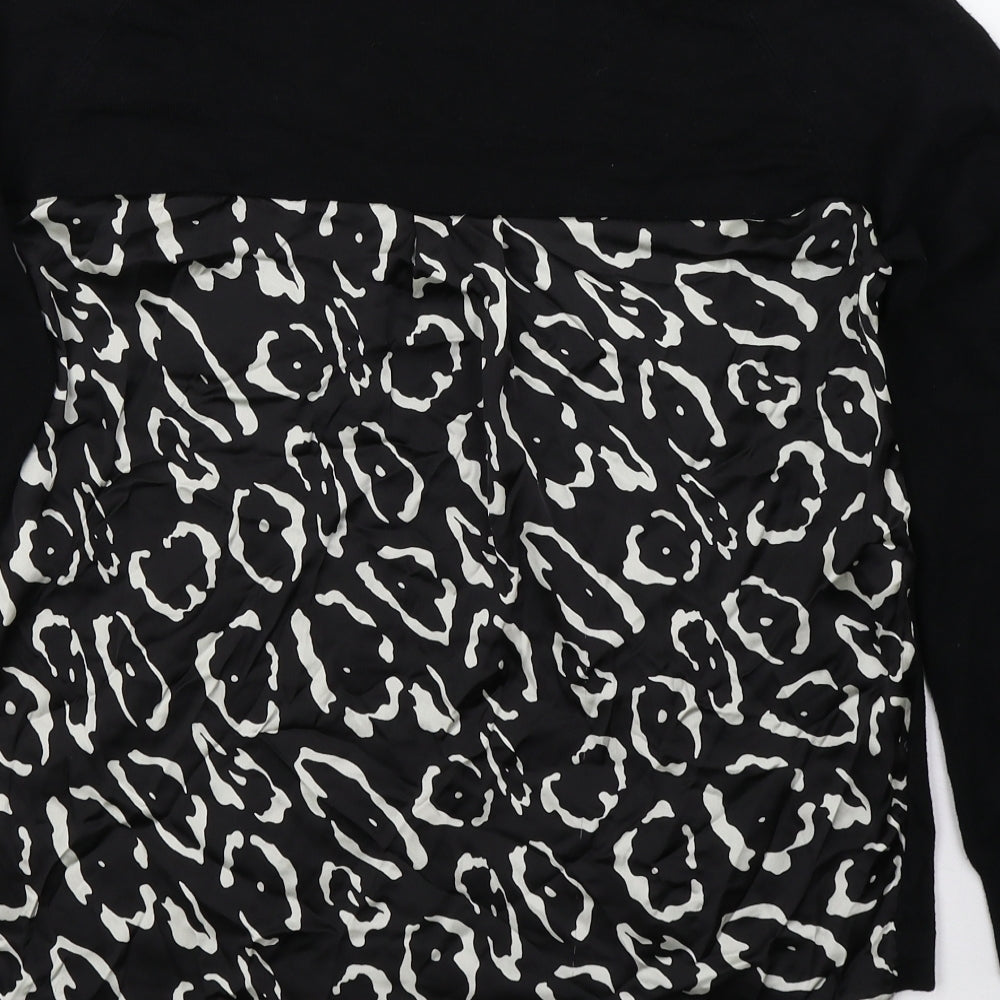 Debenhams Womens Black   Pullover Jumper Size 12