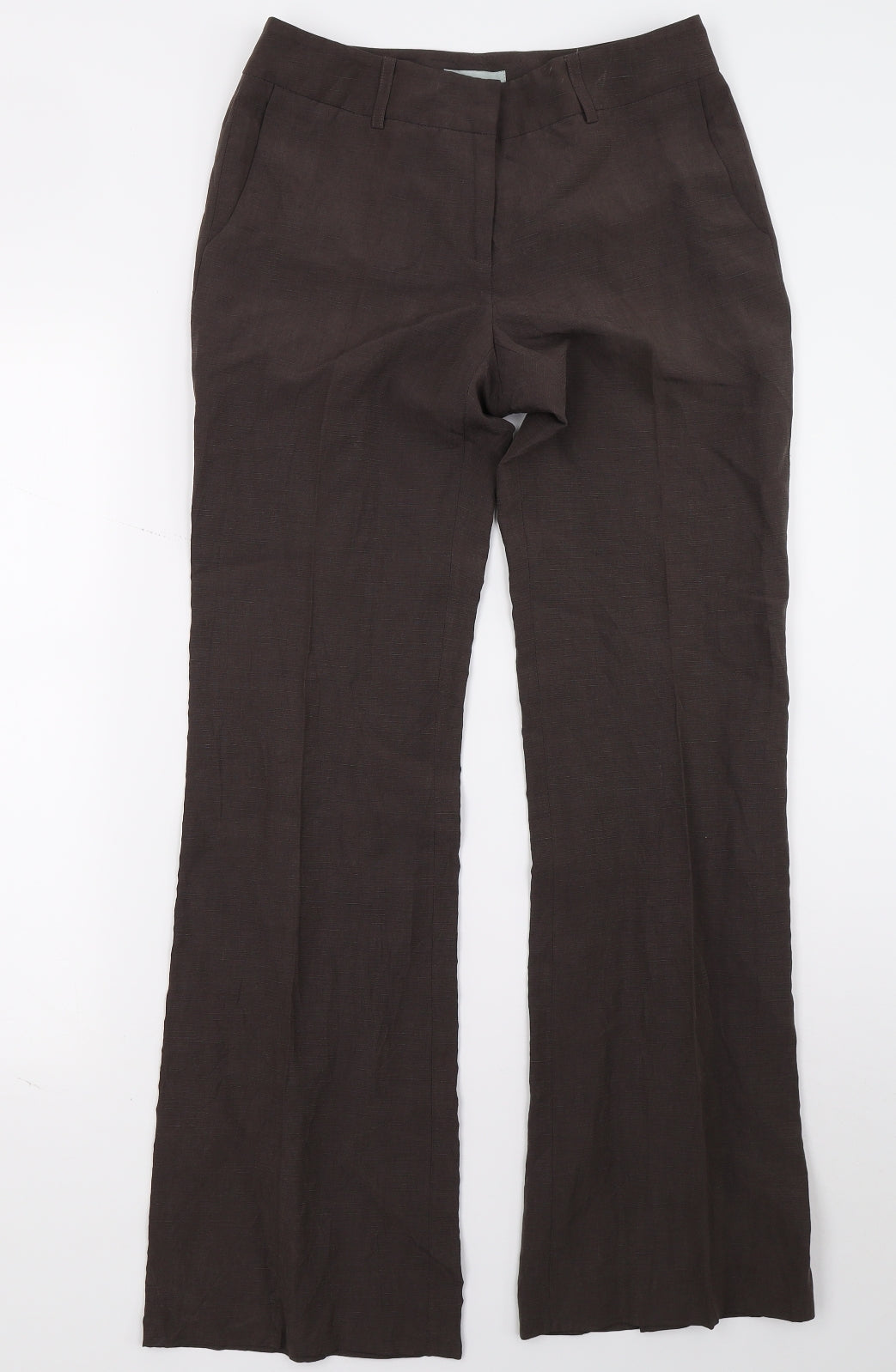 Jigsaw Womens Brown   Trousers  Size 8 L28 in