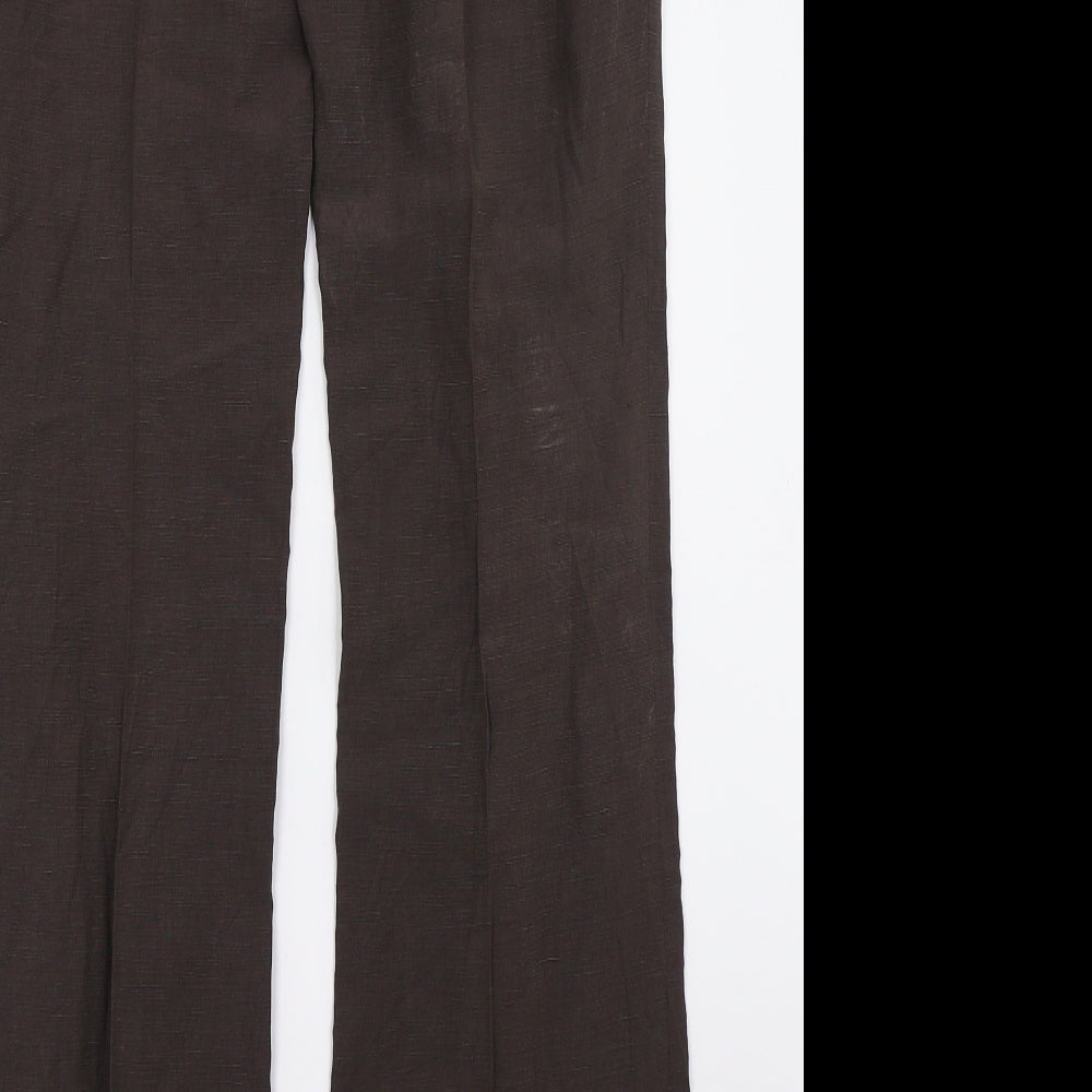 Jigsaw Womens Brown   Trousers  Size 8 L28 in