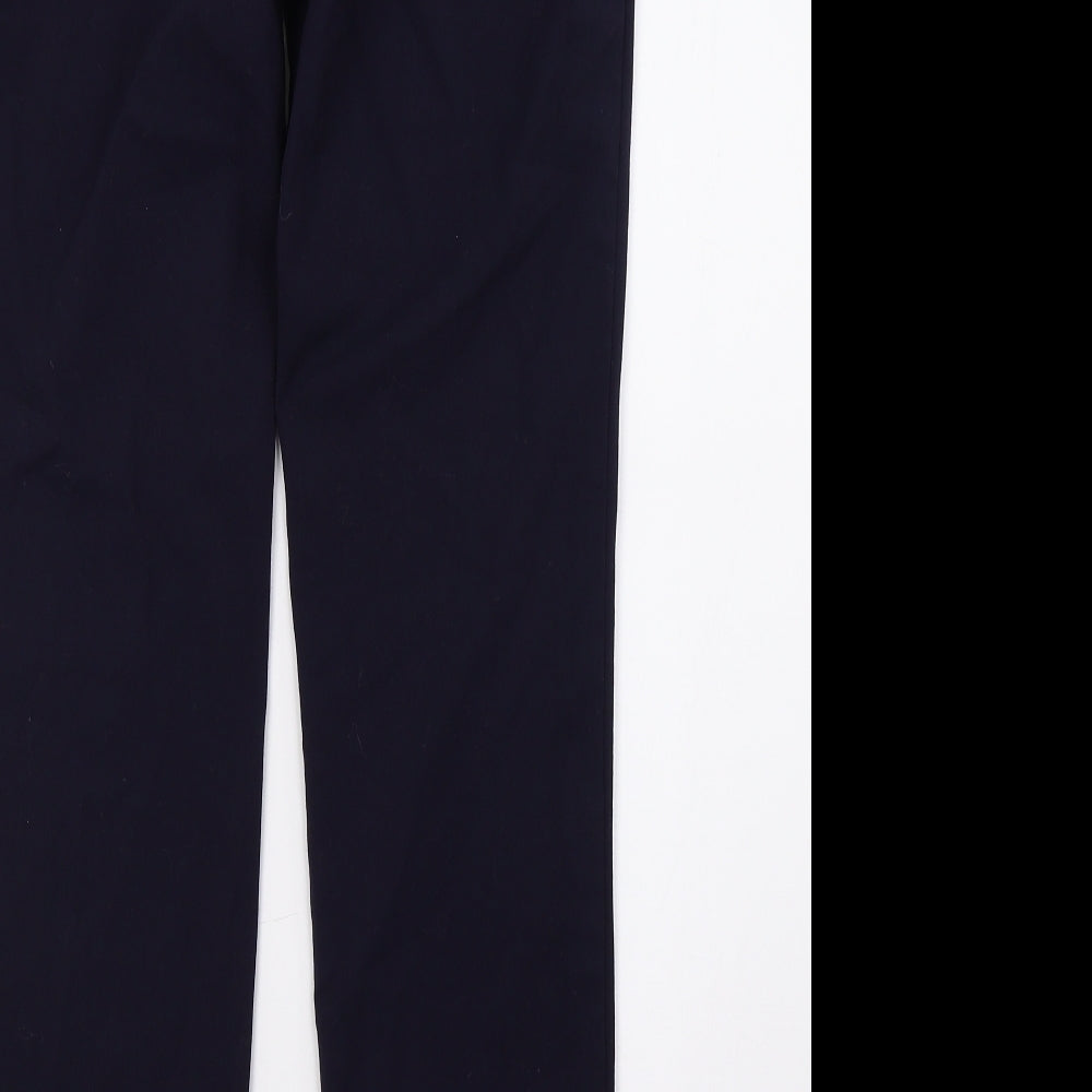 H&M Womens Blue   Trousers  Size 4 L29 in