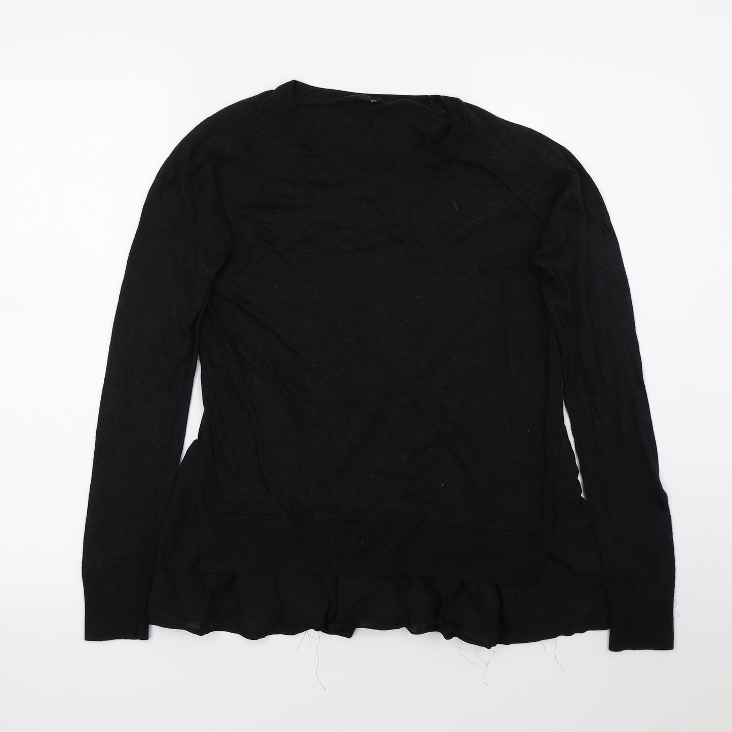 Topshop Womens Black   Pullover Jumper Size 8