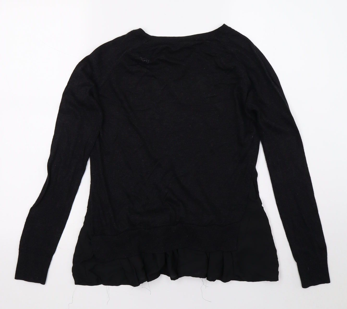 Topshop Womens Black   Pullover Jumper Size 8