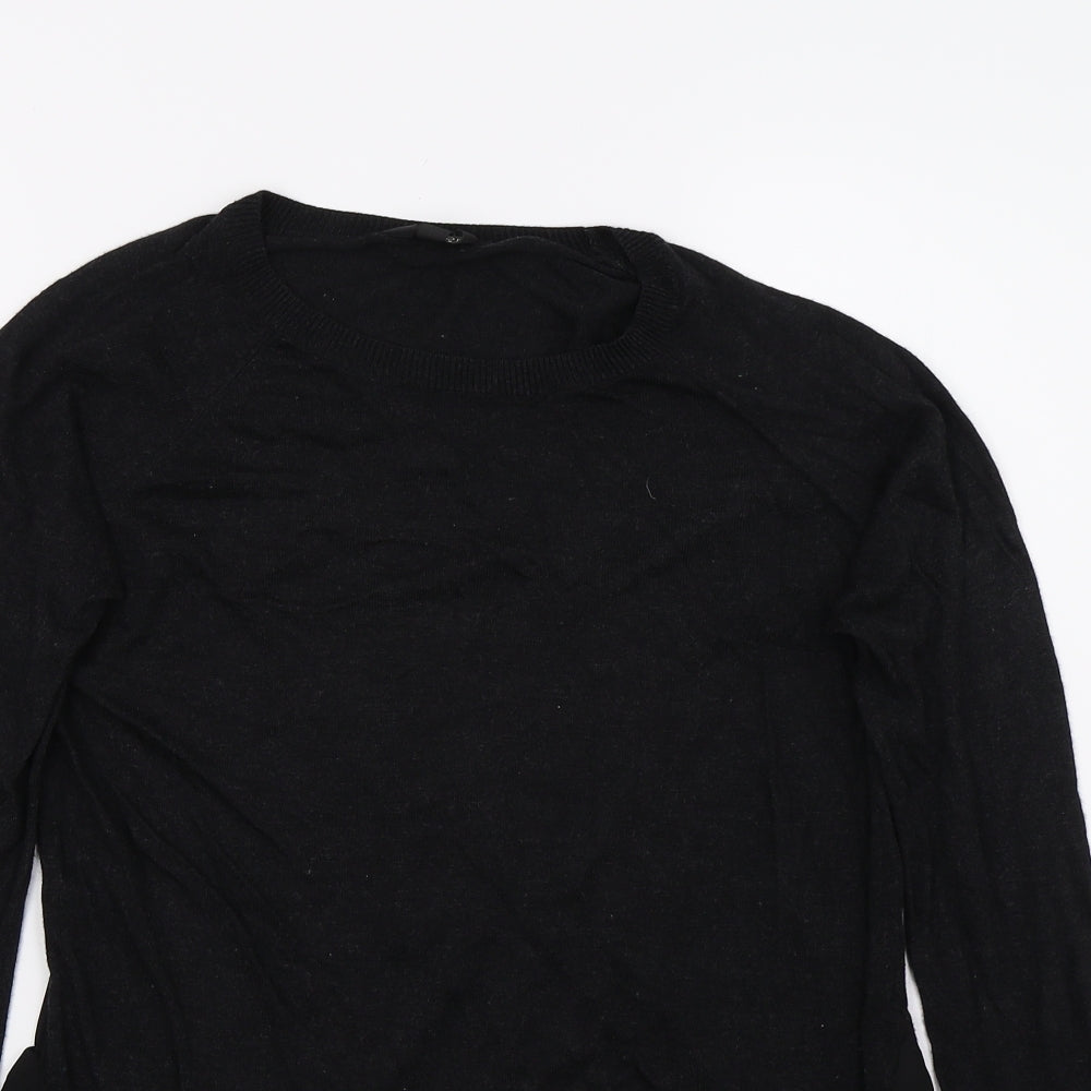 Topshop Womens Black   Pullover Jumper Size 8