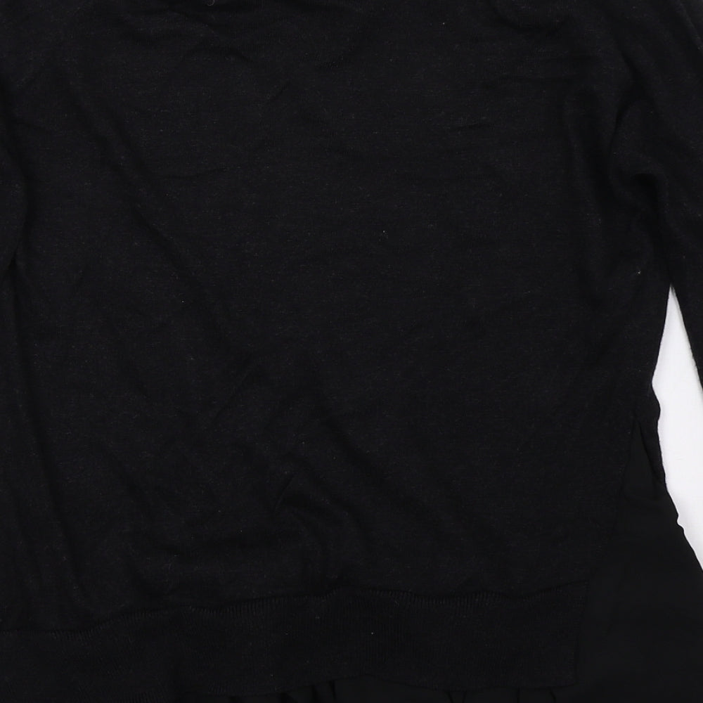 Topshop Womens Black   Pullover Jumper Size 8