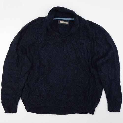 Avenue Mens Blue   Pullover Jumper Size XL