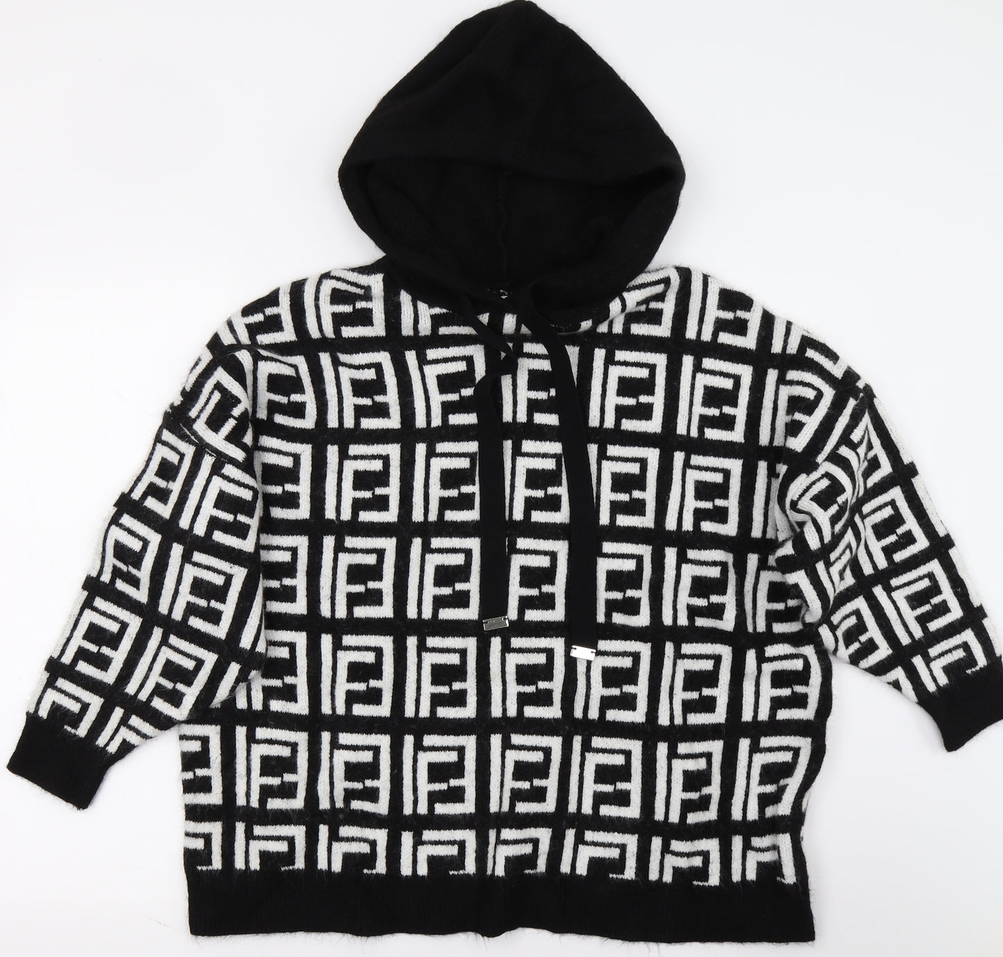 TU Womens Black   Pullover Hoodie One Size
