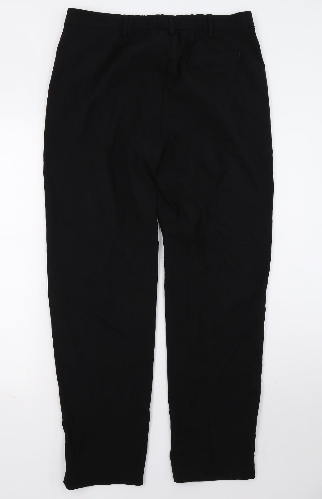Marks and Spencer Womens Black   Trousers  Size 14 L28 in