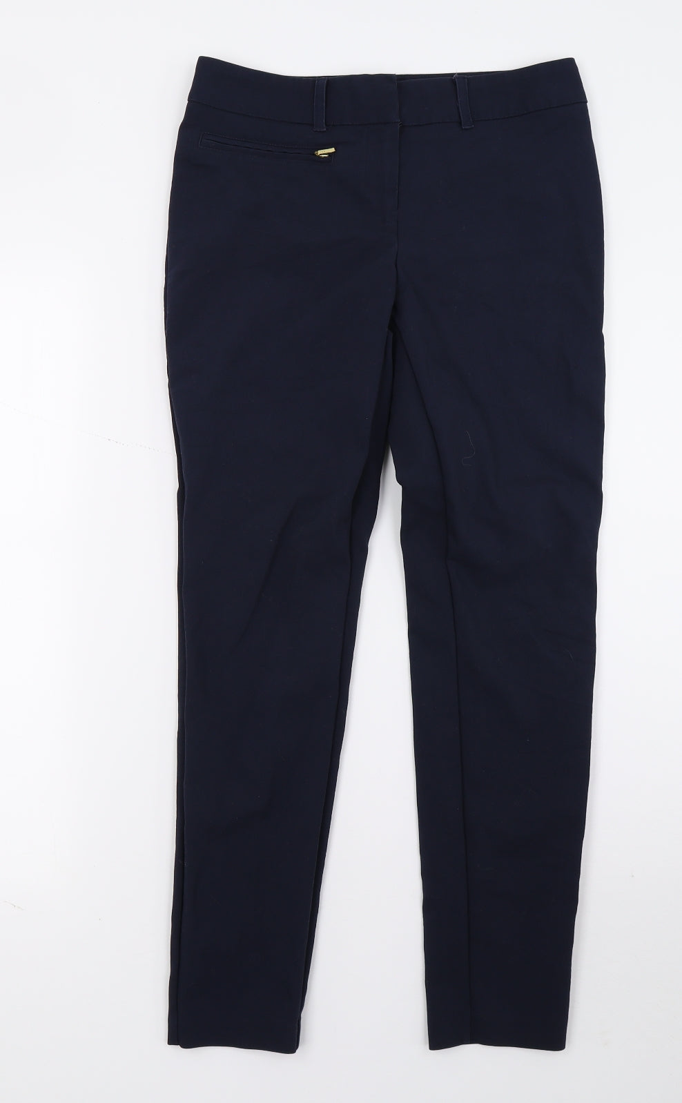 Papaya Womens Blue   Trousers  Size 8 L28 in