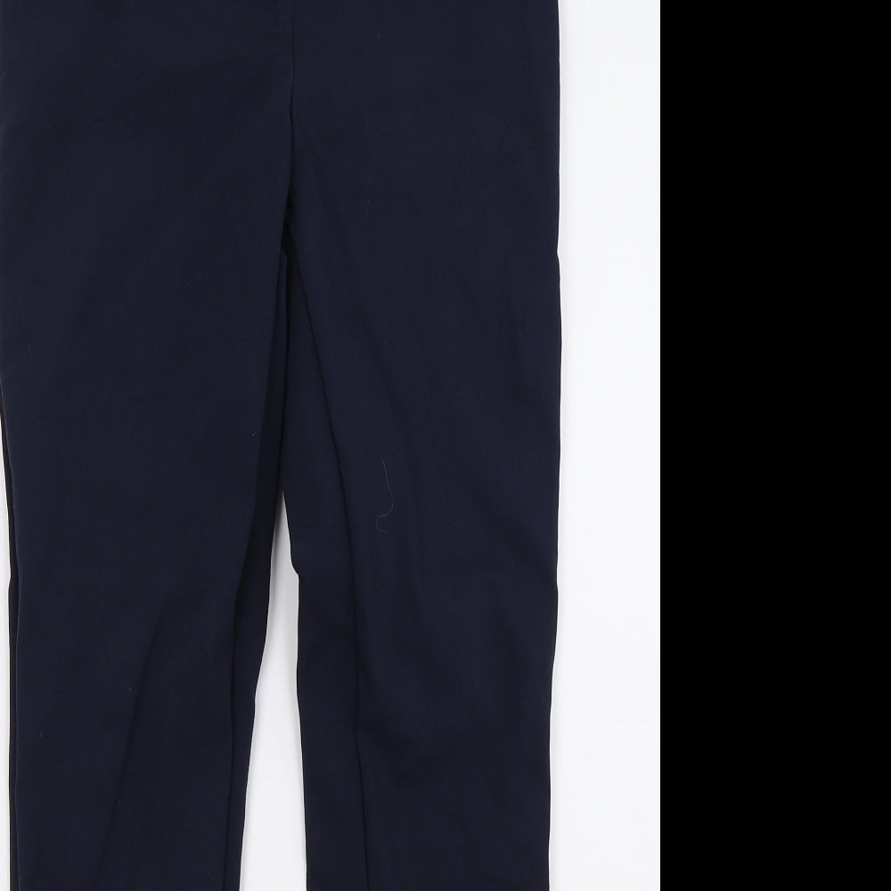Papaya Womens Blue   Trousers  Size 8 L28 in