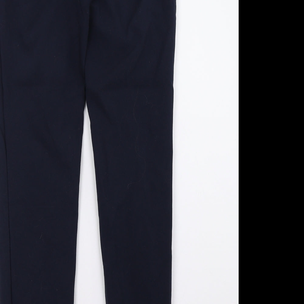 Papaya Womens Blue   Trousers  Size 8 L28 in