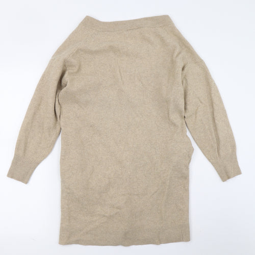 C&A Womens Beige   Cardigan Jumper Size S