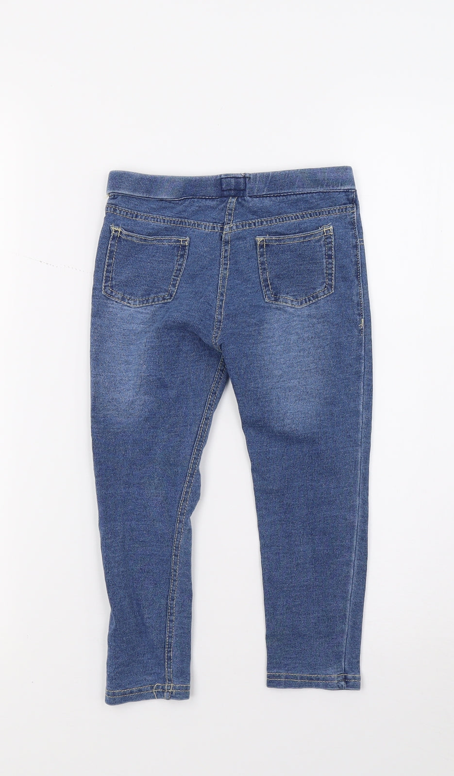 F&F Girls Blue   Jegging Trousers Size 3-4 Years