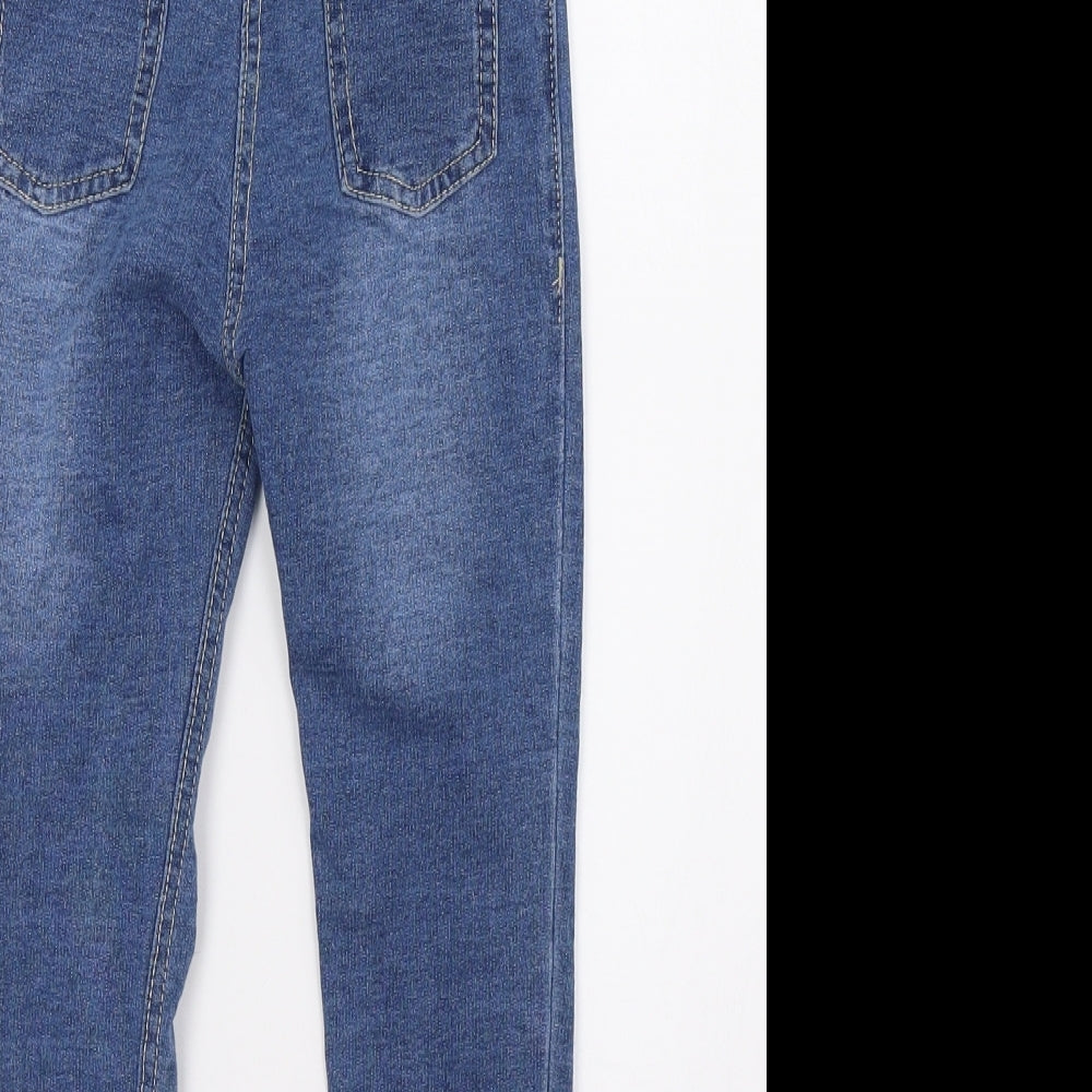 F&F Girls Blue   Jegging Trousers Size 3-4 Years