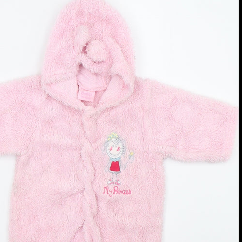 Bebe Bonito Girls Pink   Babygrow One-Piece Size 3-6 Months