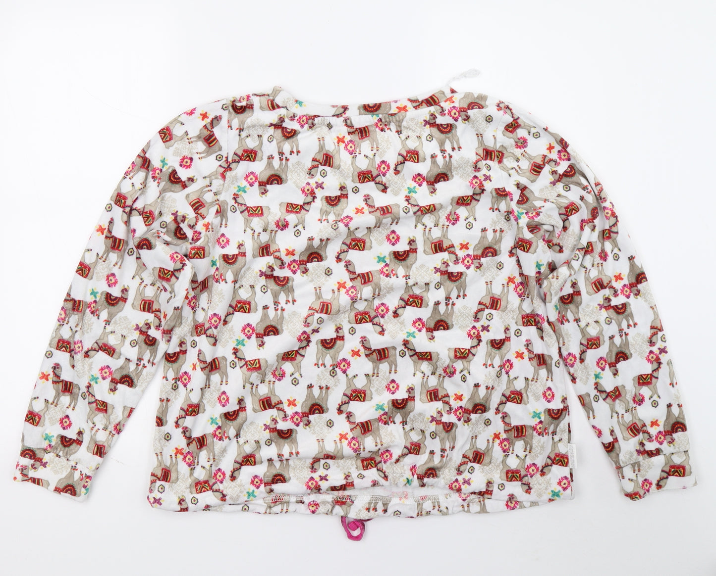 Buenos  Womens White   Pullover Jumper Size 12