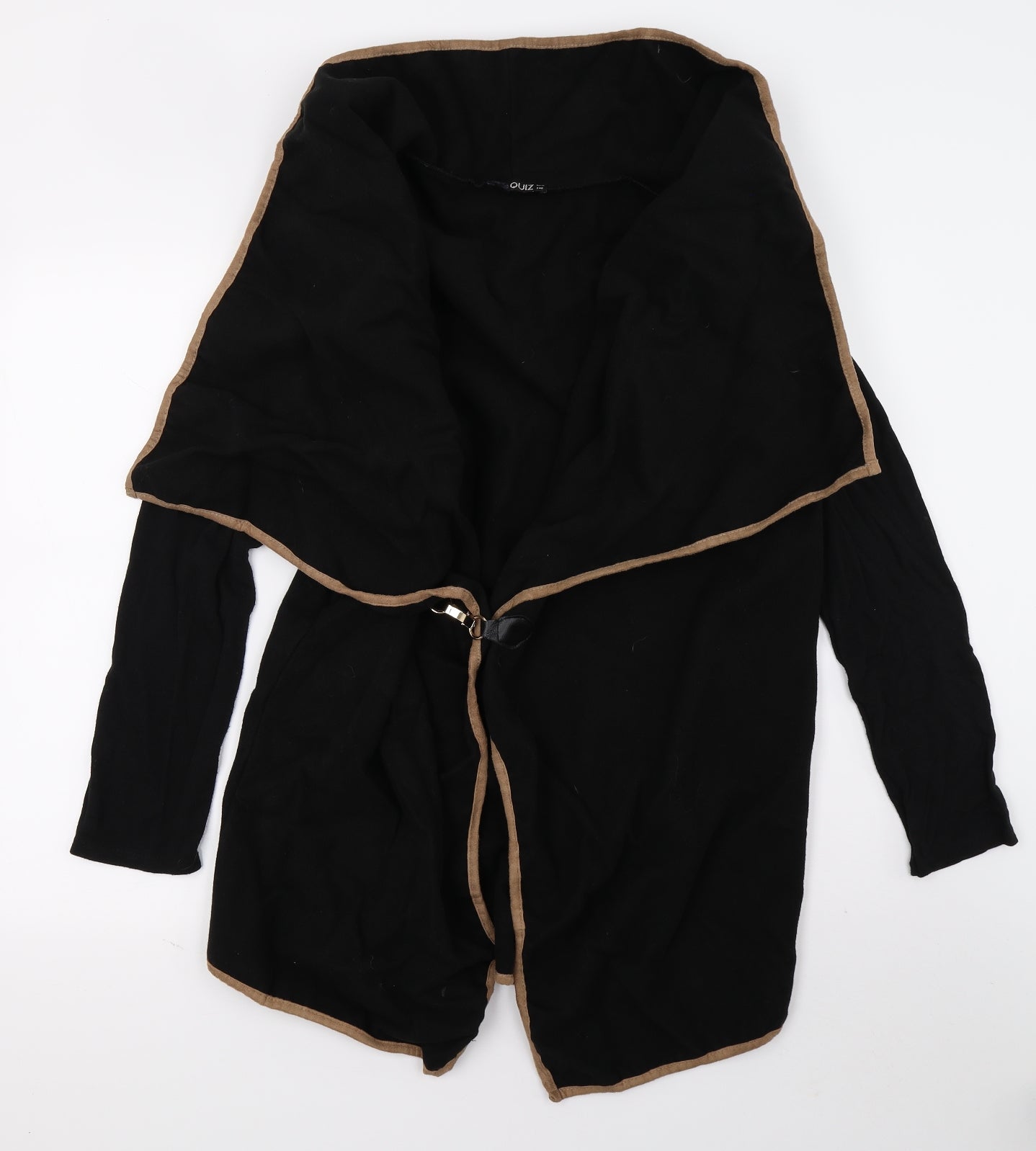 Quiz Womens Black   Jacket Coat Size 12