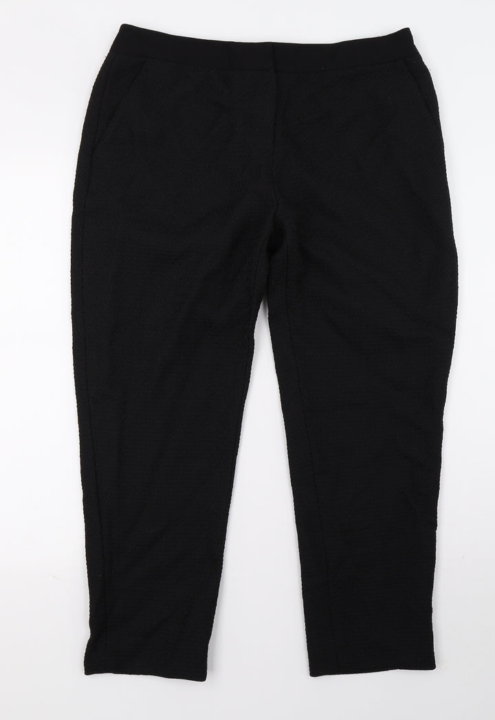 Fenn Wright Manson Womens Black Trousers Size 14 L23 in