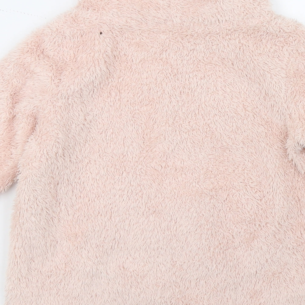 John Lewis Girls Pink   Pullover Jumper Size 6 Years