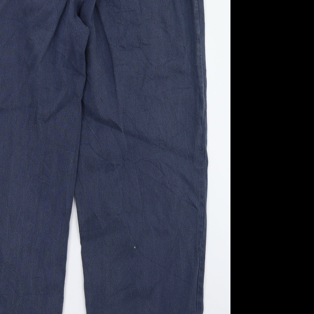 Bonnmarche Womens Blue   Trousers  Size 18 L29 in