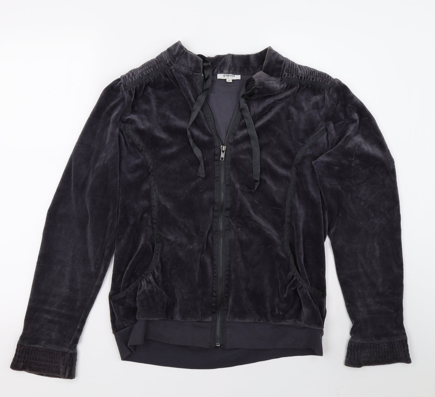 Papaya Womens Grey   Jacket Coat Size 16