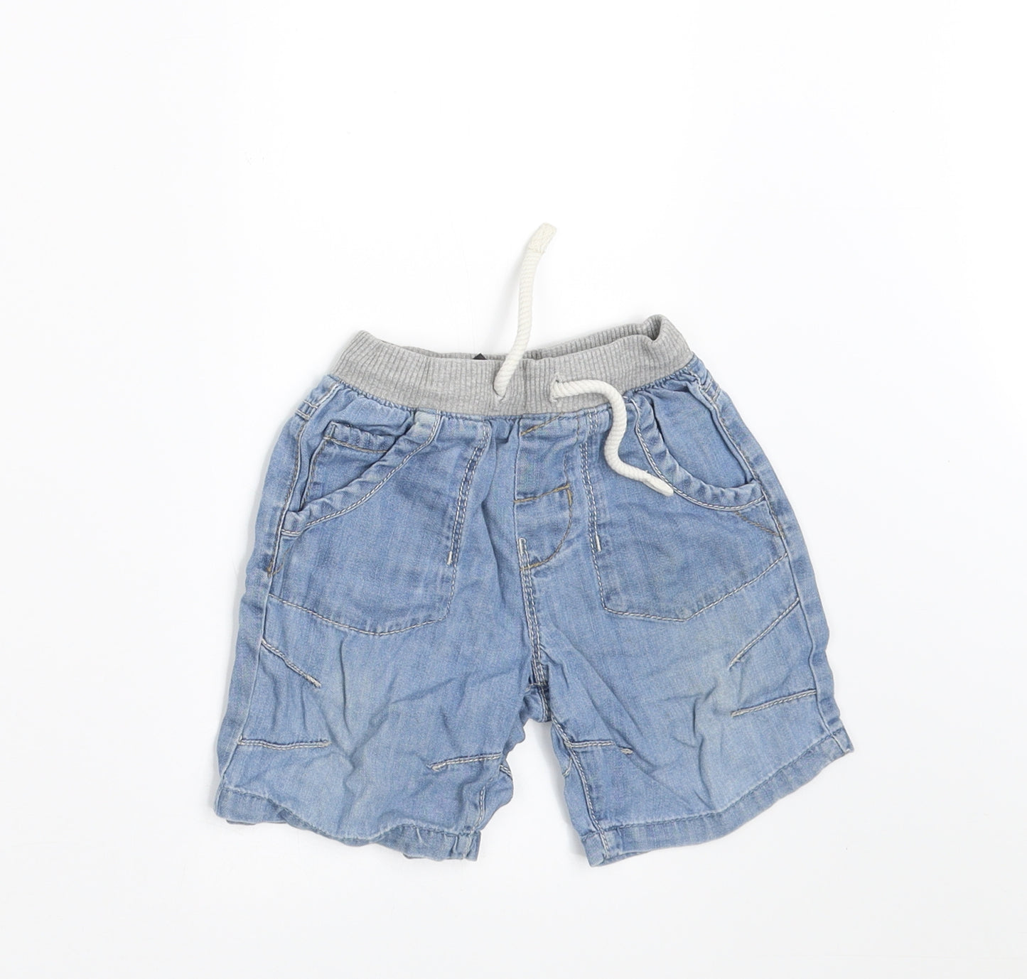 NEXT Boys Blue  Denim Cropped Jeans Size 9-12 Months