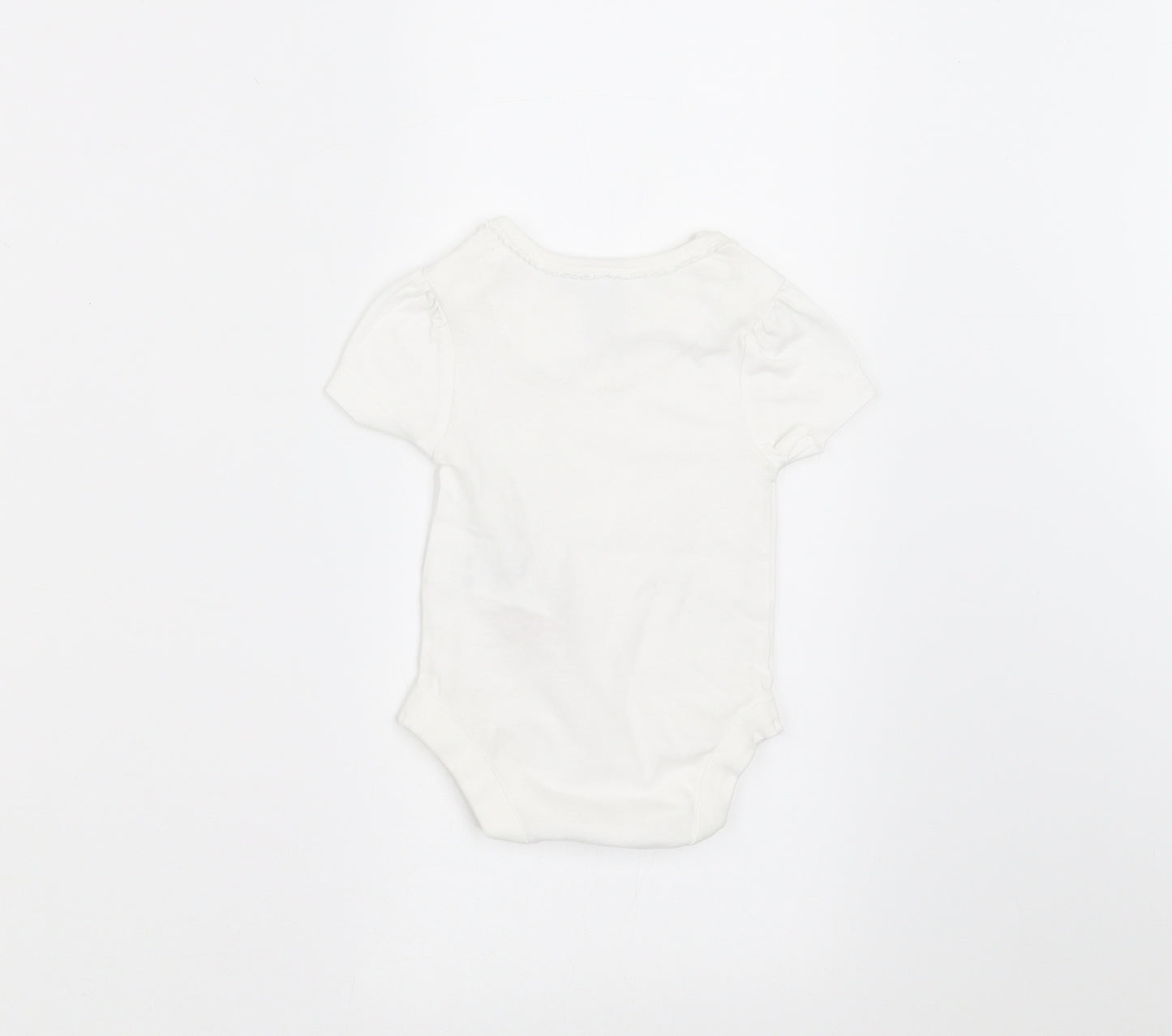 Jasper Conran Baby White   Basic T-Shirt Size Newborn  - vest/tshit