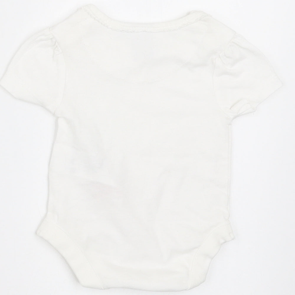 Jasper Conran Baby White   Basic T-Shirt Size Newborn  - vest/tshit