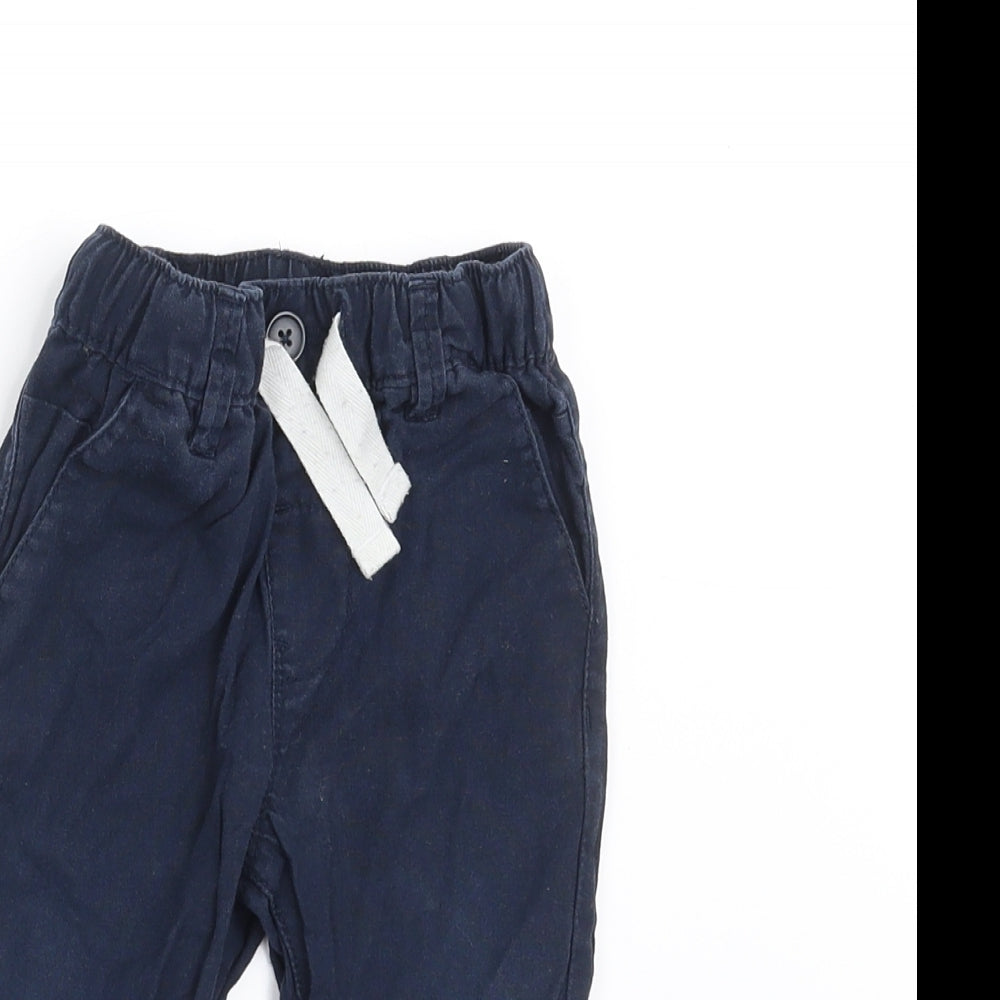 NEXT Boys Blue   Jogger Trousers Size 9-12 Months