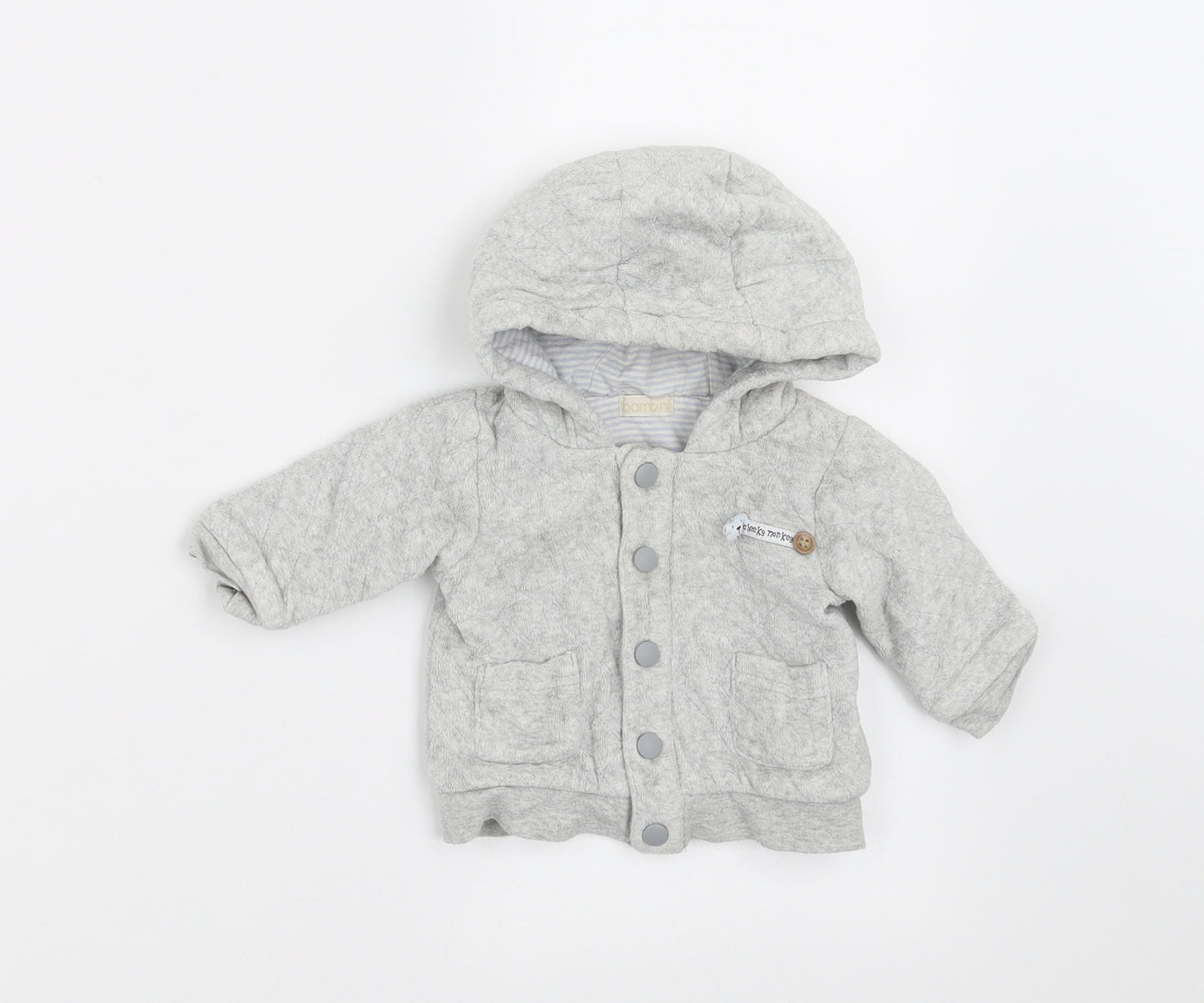 BHS Baby Grey   Jacket  Size Newborn