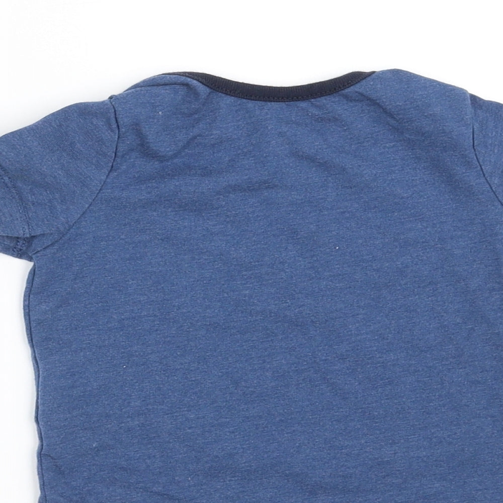 Gap Baby Blue   Basic T-Shirt Size 6-9 Months  - SHIP