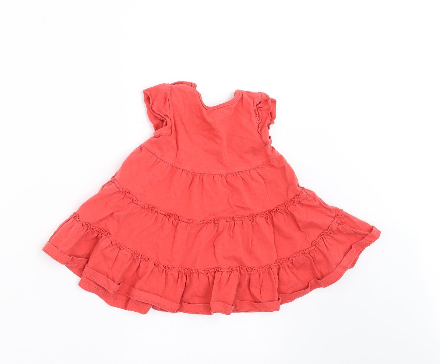 Nutmeg Girls Red   A-Line  Size 6-9 Months