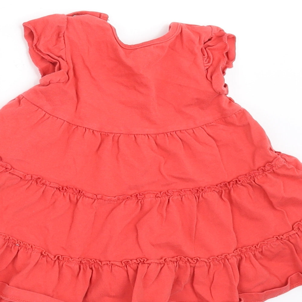 Nutmeg Girls Red   A-Line  Size 6-9 Months