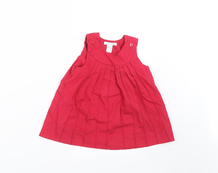 H&M Girls Red A-Line Size 9-12 Months