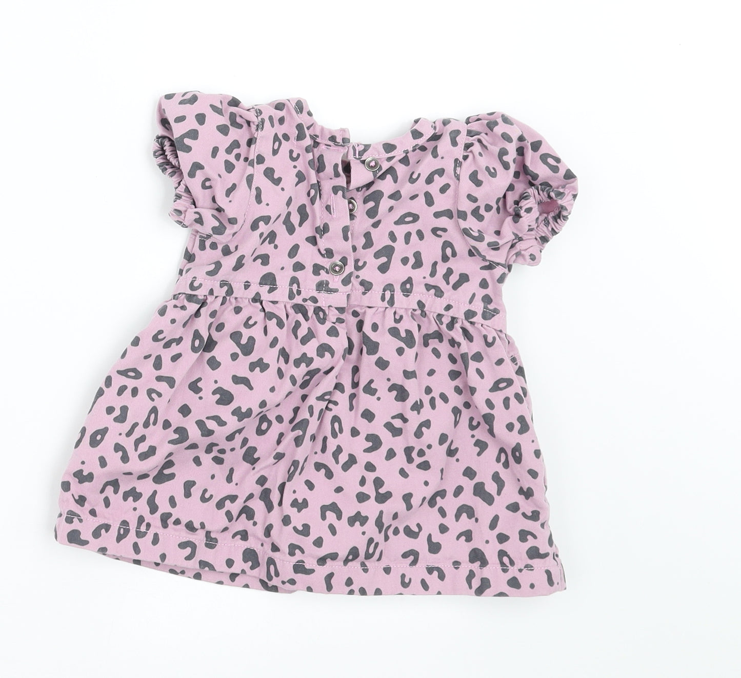 NEXT Girls Purple Animal Print  A-Line  Size 3-6 Months