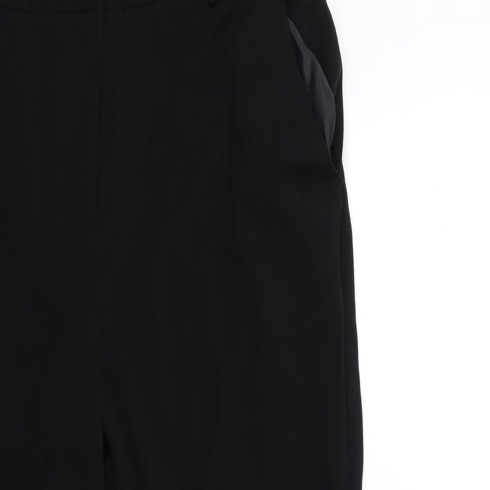 ANNA ROSE Womens Black   Trousers  Size 12 L25 in