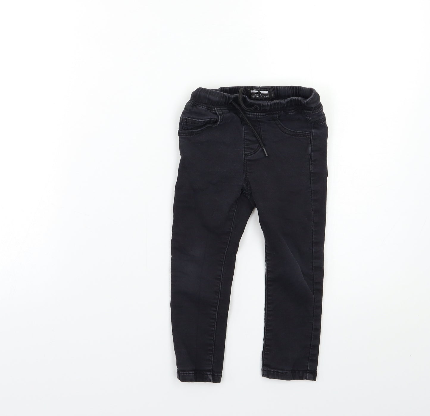 NEXT Baby Black  Denim Jogger Jeans Size 18-24 Months