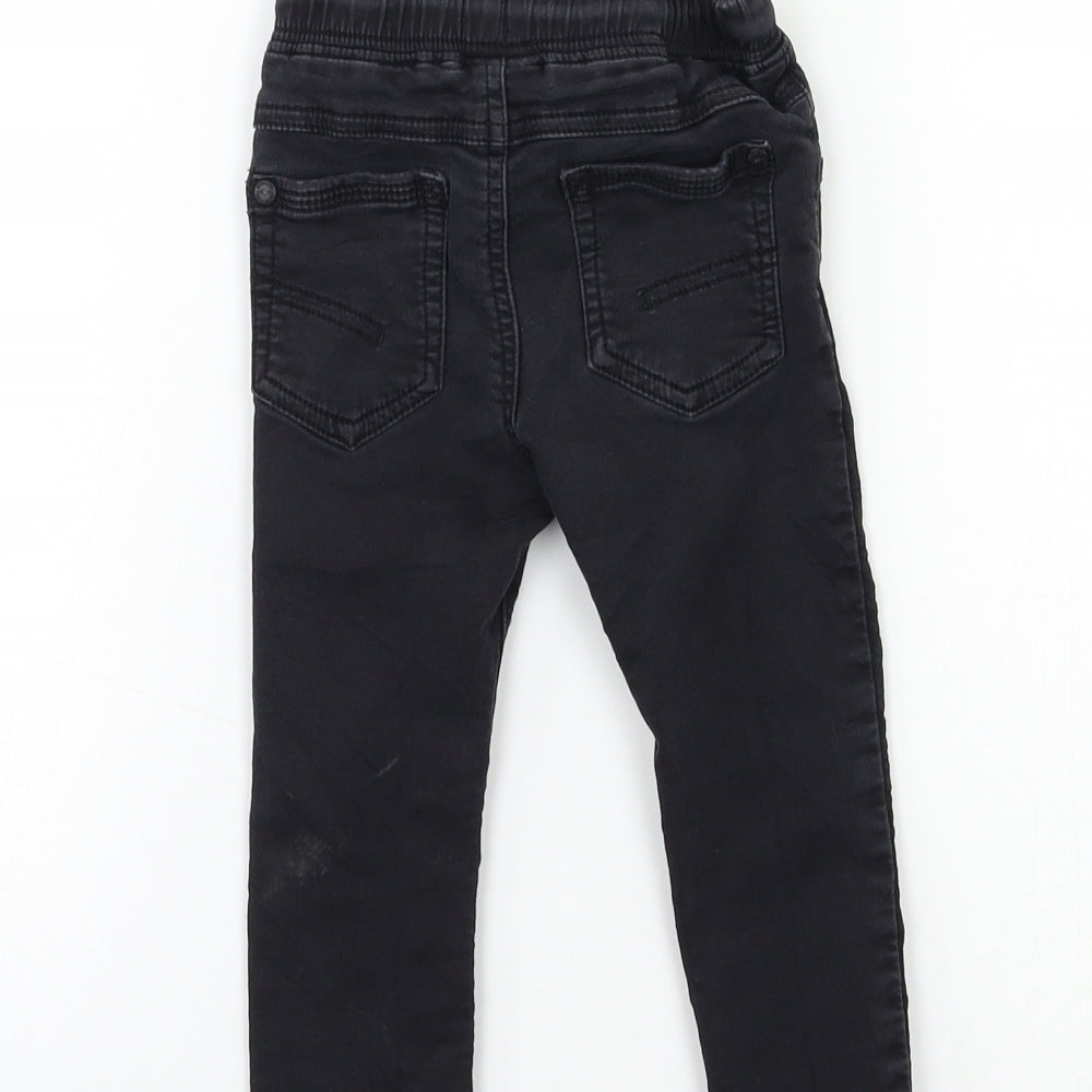NEXT Baby Black  Denim Jogger Jeans Size 18-24 Months