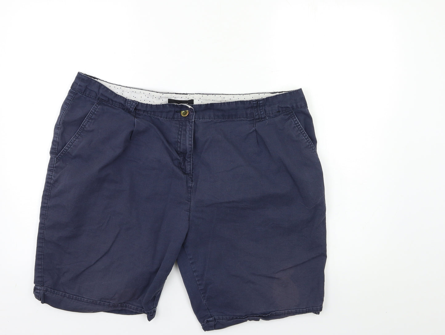 Atmosphere Womens Blue   Chino Shorts Size 18