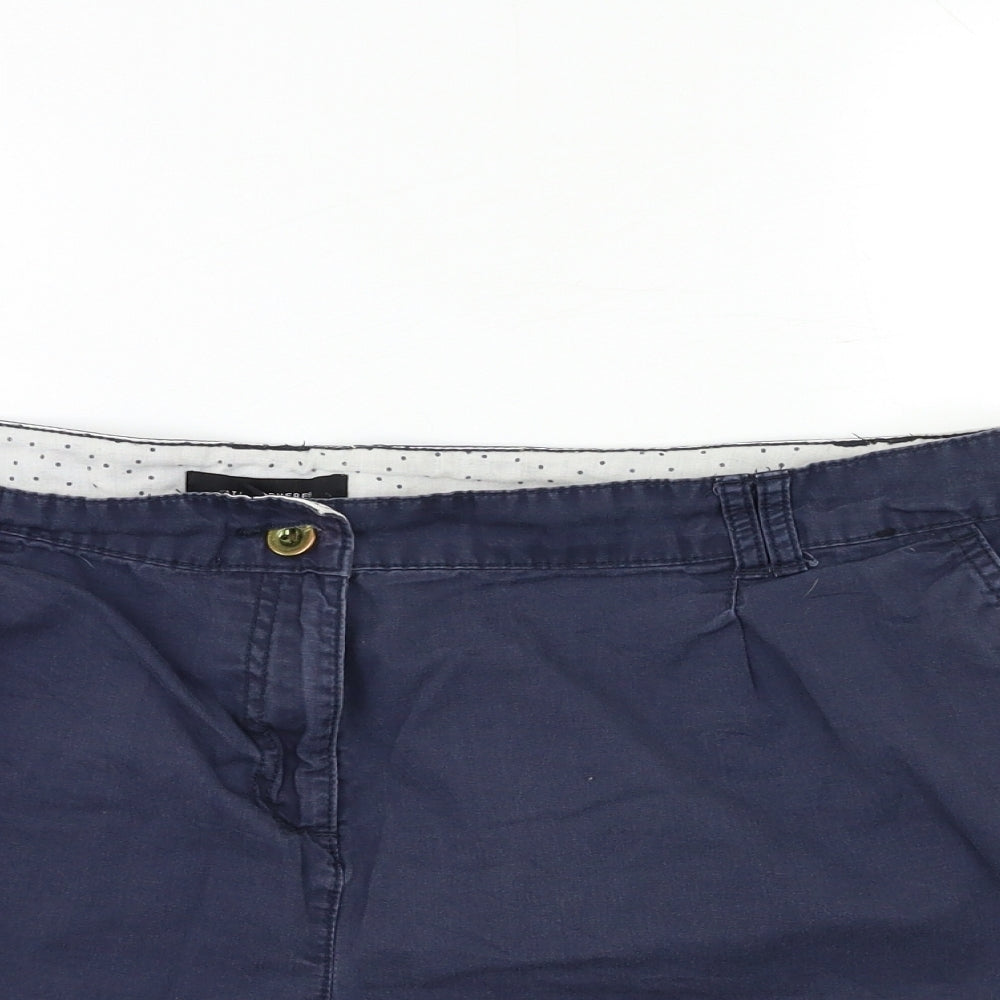 Atmosphere Womens Blue   Chino Shorts Size 18