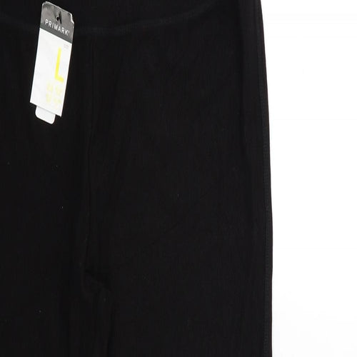 Primark Womens Black   Pedal Pusher Leggings Size L L27 in