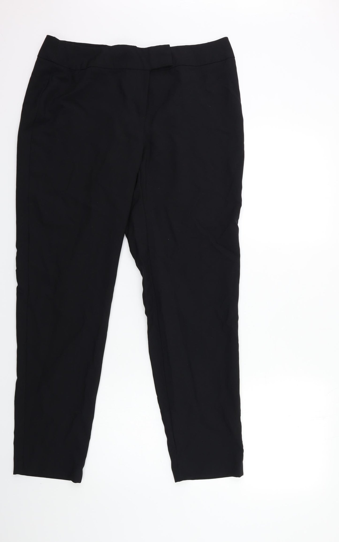 George Womens Black   Trousers  Size 14 L29 in