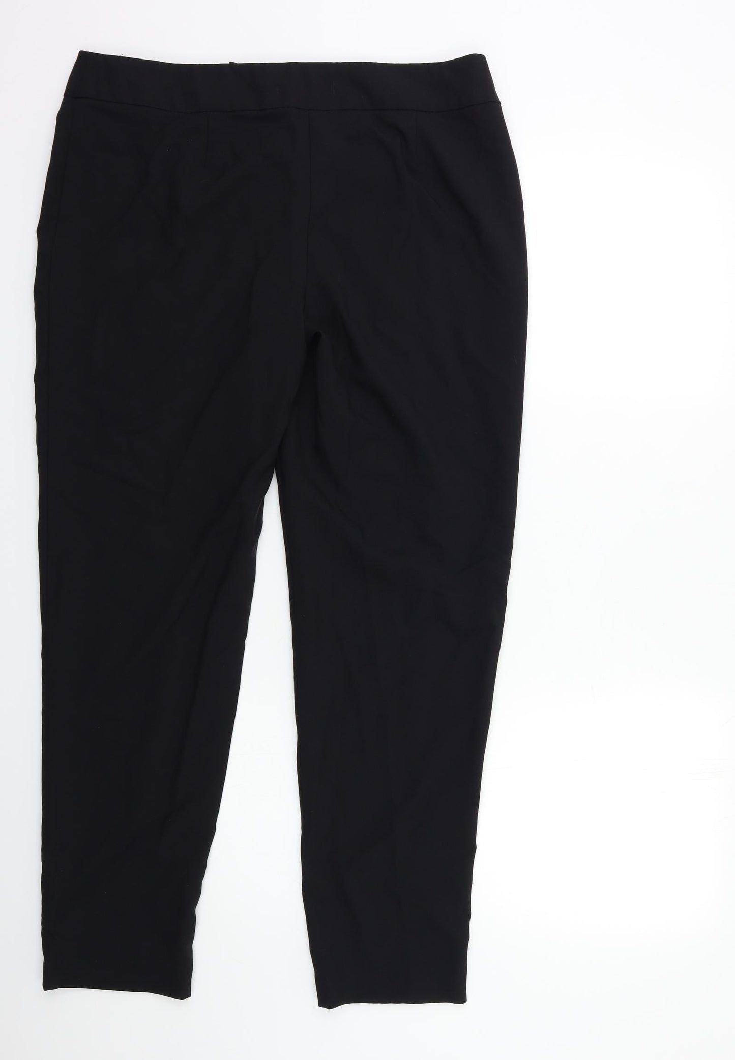 George Womens Black   Trousers  Size 14 L29 in