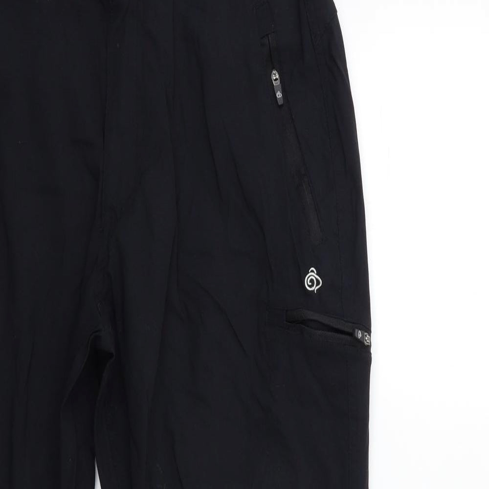 Craghoppers Mens Black   Cargo Trousers Size 34 in L25 in