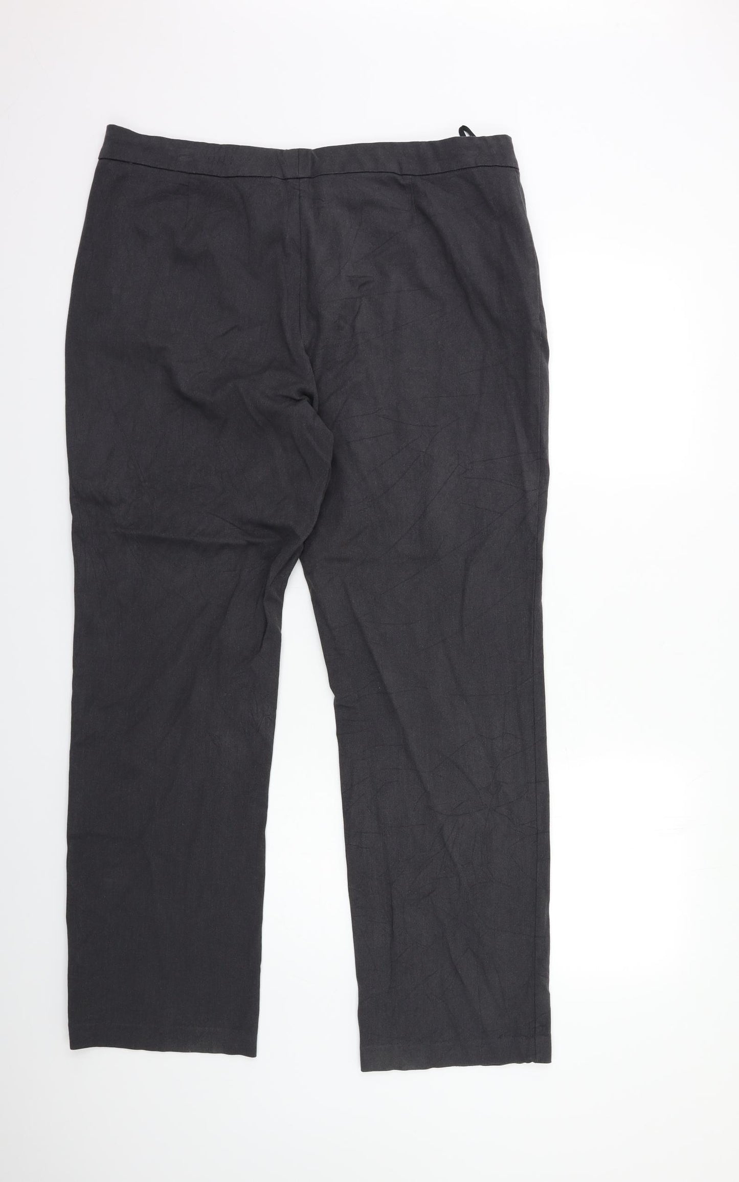 Marks and Spencer Womens Grey   Trousers  Size 18 L30 in