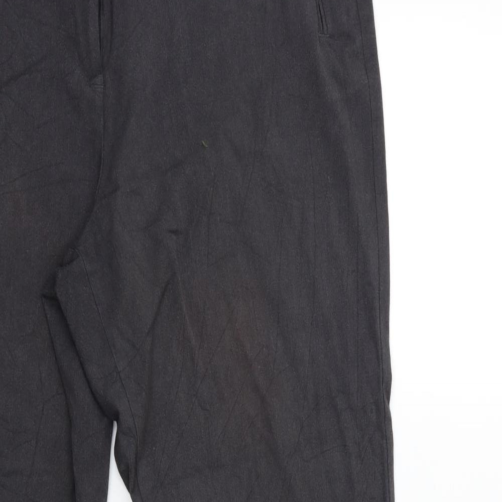 Marks and Spencer Womens Grey   Trousers  Size 18 L30 in