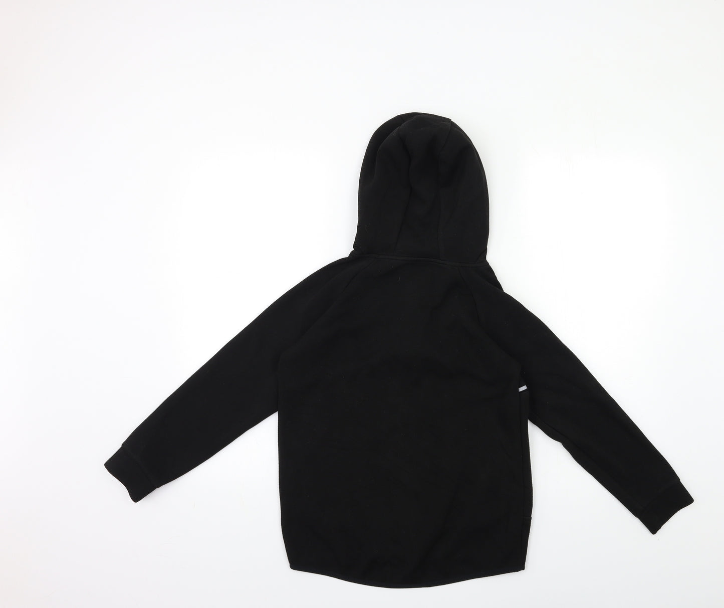 Primark Boys Black   Full Zip Hoodie Size 10 Years