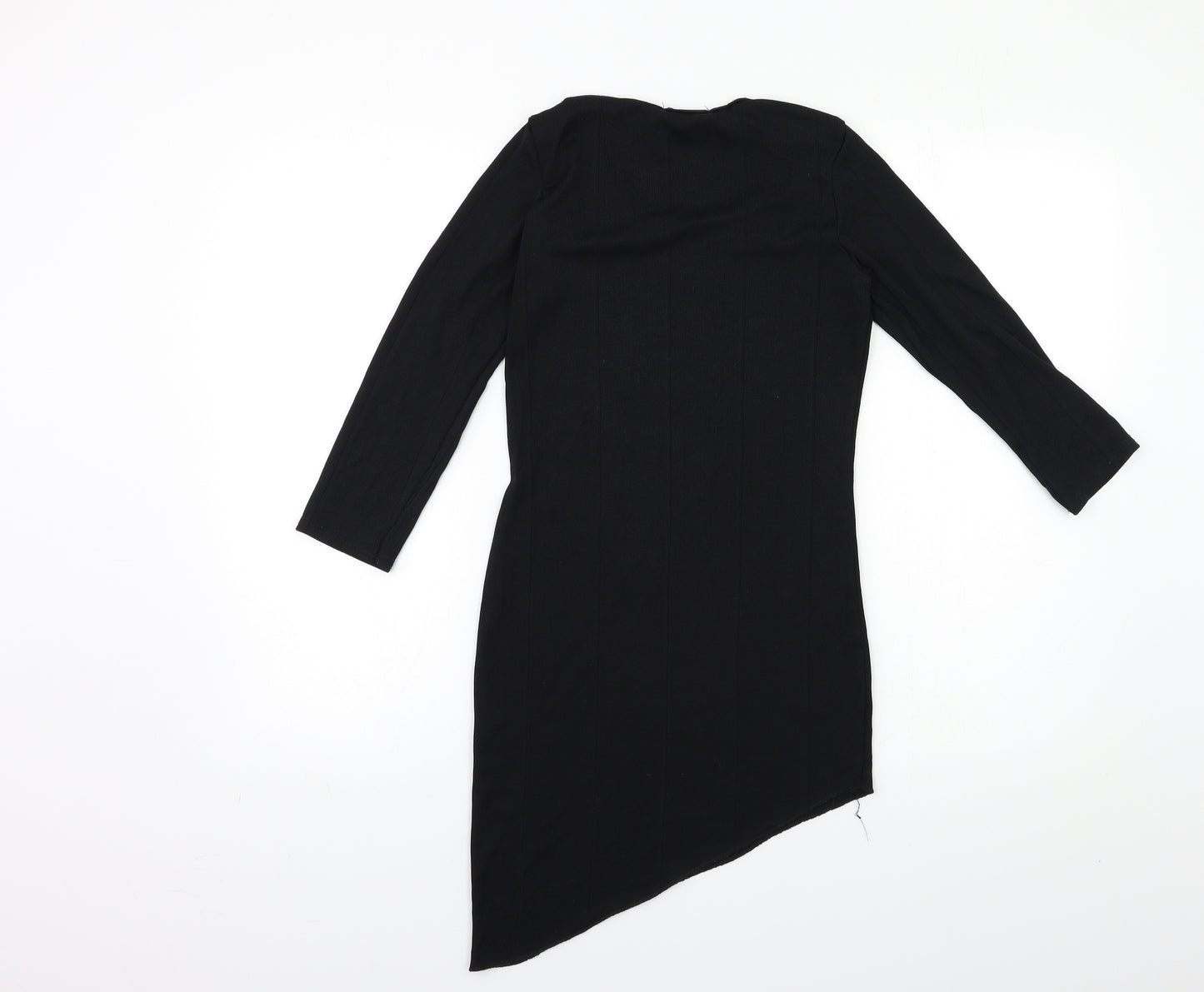 OneTouch Womens Black  Knit Pullover Jumper Size 8