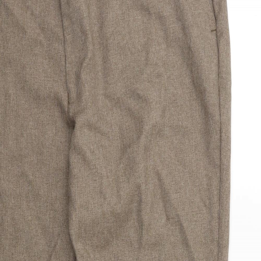 DOUBLE r Mens Brown   Trousers  Size 44 in L31 in